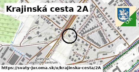 Krajinská cesta 2A, Svätý Jur