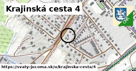 Krajinská cesta 4, Svätý Jur