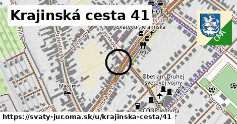 Krajinská cesta 41, Svätý Jur
