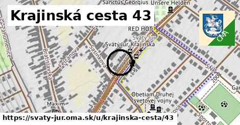 Krajinská cesta 43, Svätý Jur