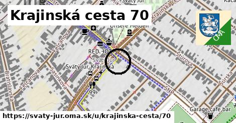 Krajinská cesta 70, Svätý Jur