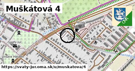 Muškátová 4, Svätý Jur