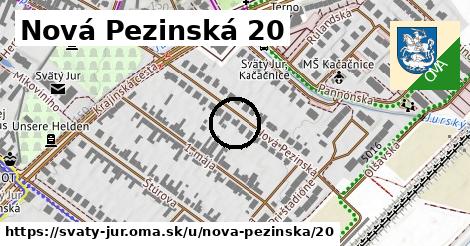 Nová Pezinská 20, Svätý Jur