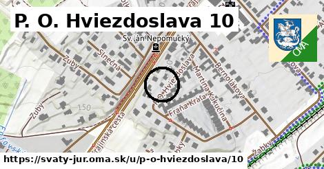 P. O. Hviezdoslava 10, Svätý Jur