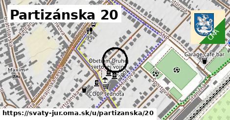 Partizánska 20, Svätý Jur