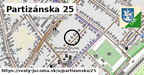 Partizánska 25, Svätý Jur