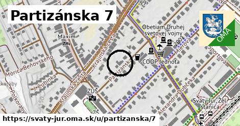 Partizánska 7, Svätý Jur