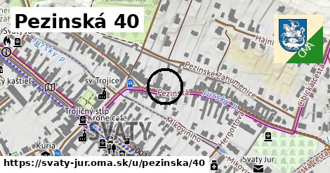 Pezinská 40, Svätý Jur