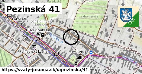 Pezinská 41, Svätý Jur