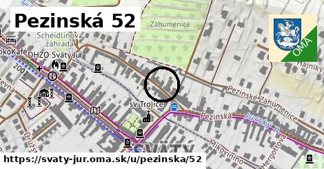 Pezinská 52, Svätý Jur