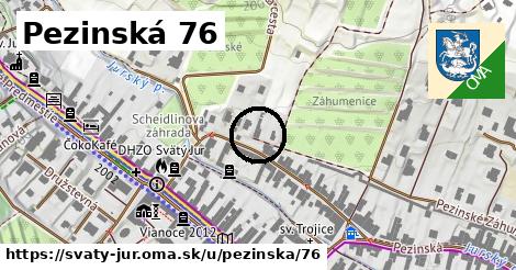 Pezinská 76, Svätý Jur
