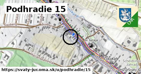 Podhradie 15, Svätý Jur