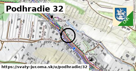 Podhradie 32, Svätý Jur