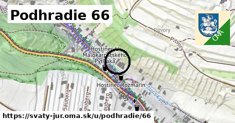 Podhradie 66, Svätý Jur