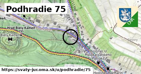 Podhradie 75, Svätý Jur