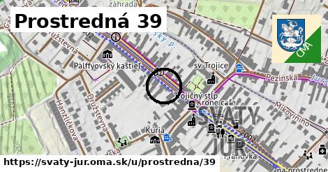 Prostredná 39, Svätý Jur