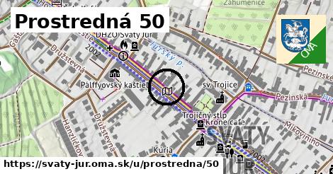 Prostredná 50, Svätý Jur