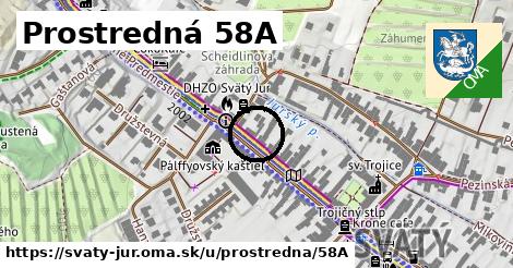 Prostredná 58A, Svätý Jur