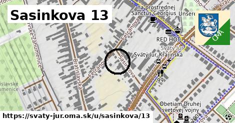 Sasinkova 13, Svätý Jur