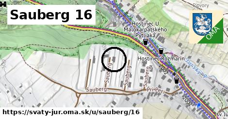 Sauberg 16, Svätý Jur