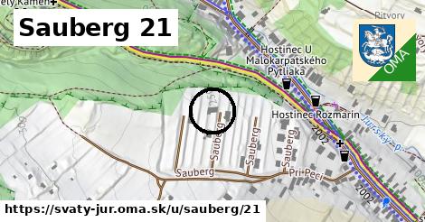 Sauberg 21, Svätý Jur