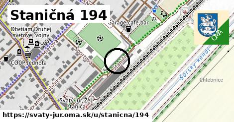 Staničná 194, Svätý Jur