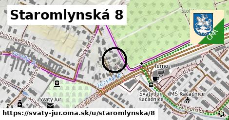 Staromlynská 8, Svätý Jur