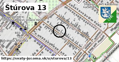 Štúrova 13, Svätý Jur