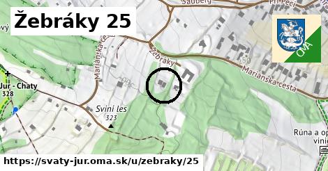 Žebráky 25, Svätý Jur