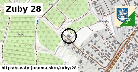 Zuby 28, Svätý Jur