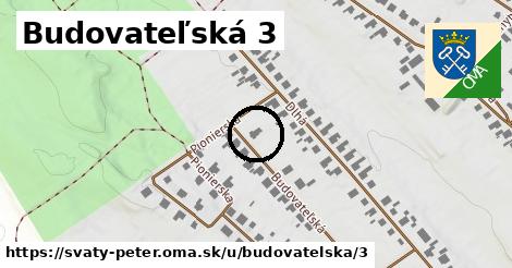 Budovateľská 3, Svätý Peter