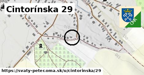 Cintorínska 29, Svätý Peter