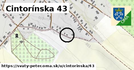 Cintorínska 43, Svätý Peter