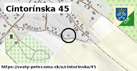 Cintorínska 45, Svätý Peter