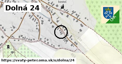 Dolná 24, Svätý Peter