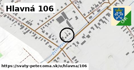 Hlavná 106, Svätý Peter