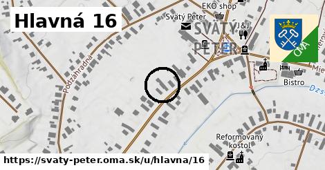 Hlavná 16, Svätý Peter