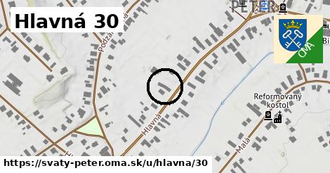 Hlavná 30, Svätý Peter