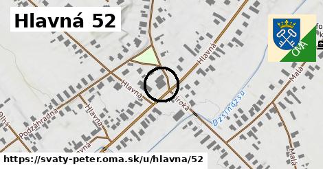 Hlavná 52, Svätý Peter