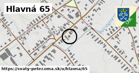 Hlavná 65, Svätý Peter