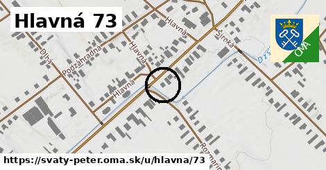 Hlavná 73, Svätý Peter