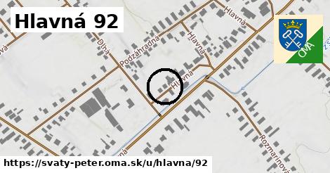 Hlavná 92, Svätý Peter