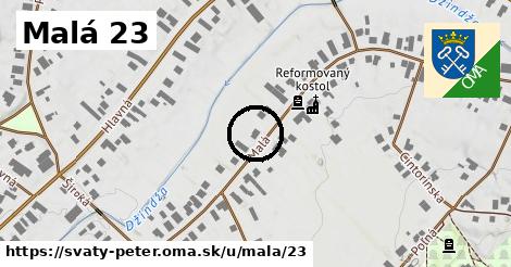 Malá 23, Svätý Peter