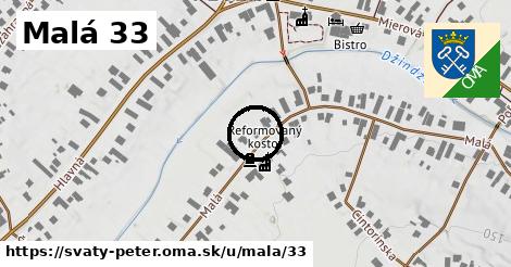 Malá 33, Svätý Peter