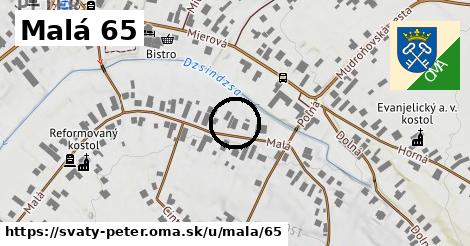 Malá 65, Svätý Peter