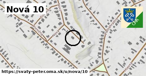 Nová 10, Svätý Peter