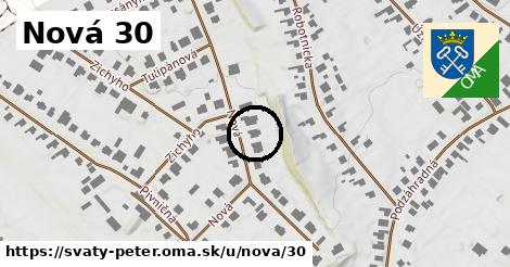 Nová 30, Svätý Peter