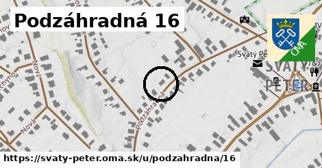 Podzáhradná 16, Svätý Peter