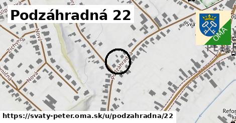 Podzáhradná 22, Svätý Peter