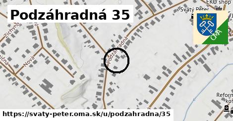 Podzáhradná 35, Svätý Peter